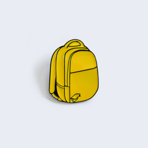 Pin Mochila Amarela