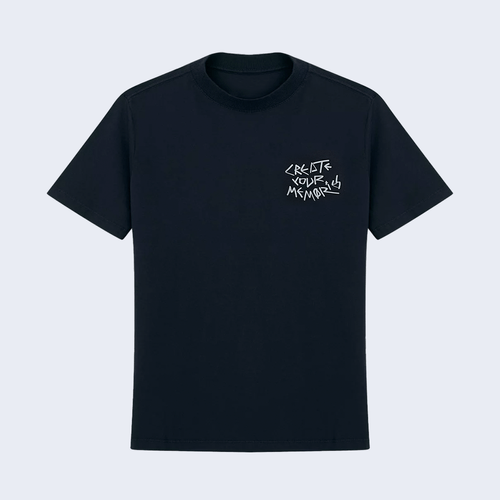 Camiseta Create Your Memories Preta