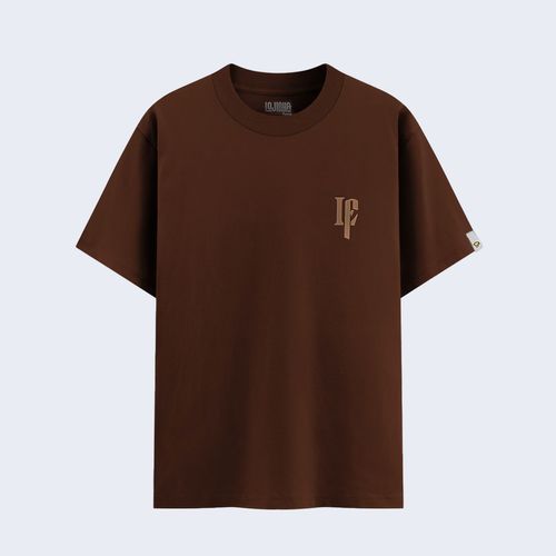 Camiseta Monogram LF Marrom