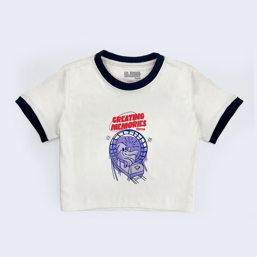 Baby Tee Ghost Off White